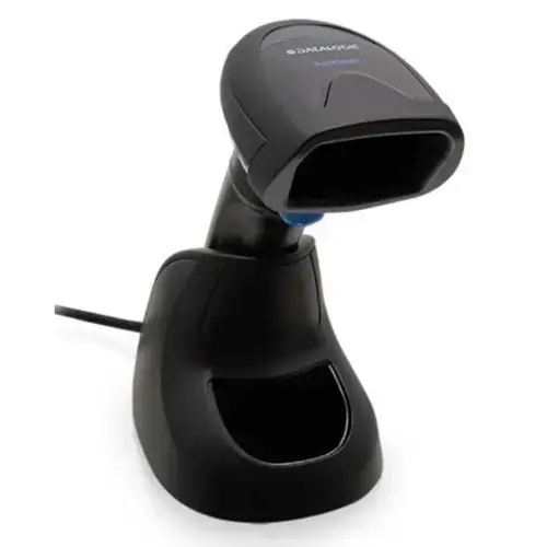 Scanner coduri de bare Datalogic QuickScan QD2590-BKK1B, Imager, 2D, Stand (Negru)