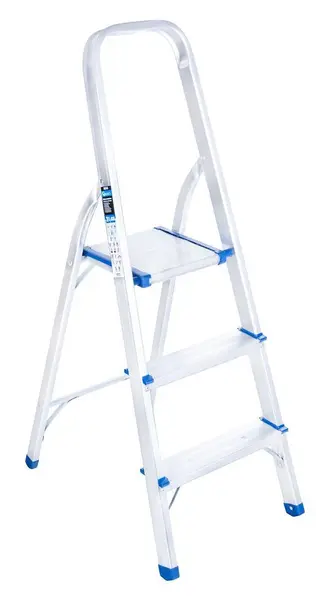 Scară aluminiu Geko - G02415, 2 + 1 trepte, până la 150 kg