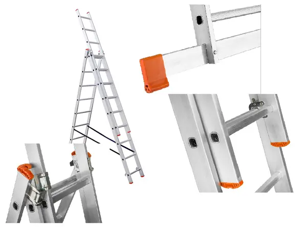 Scara B10B3/230-3x8 Extensibila cu 3 Tronsoane
