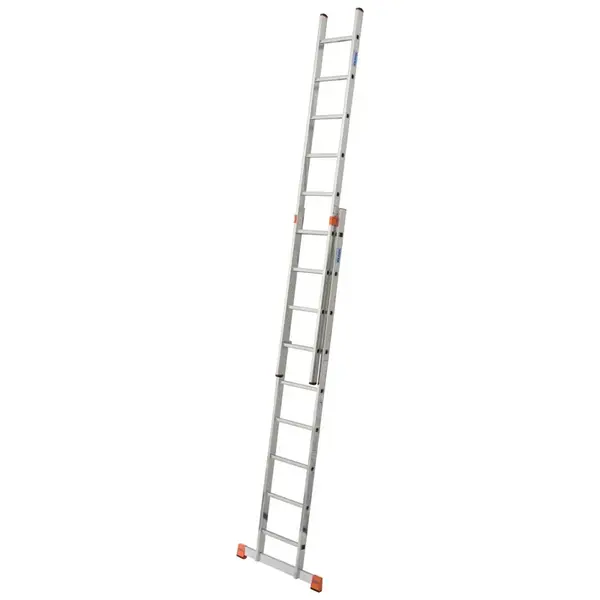 Scara culisanta din aluminiu Monto Fabilo, 2x9 trepte
