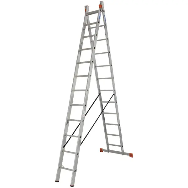 Scara multifunctionala din aluminiu Monto Dubilo, 2x12 trepte