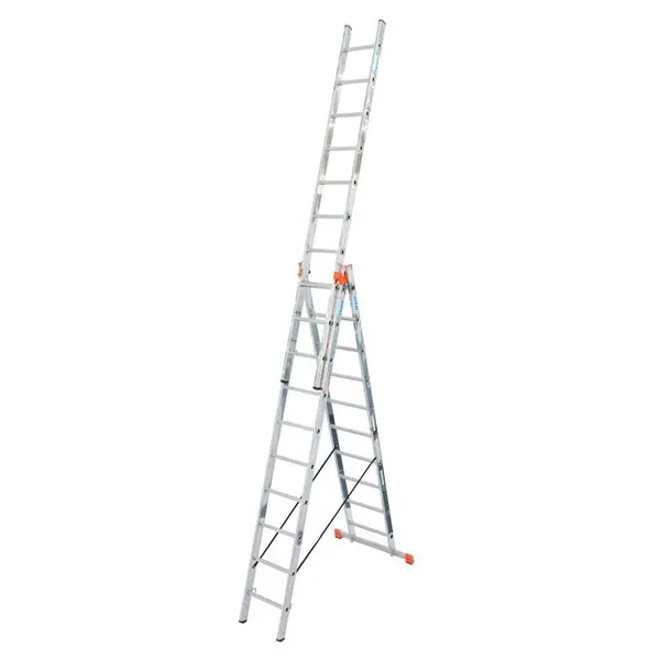 Scara multifunctionala din aluminiu Monto Tribilo, 3x10 trepte