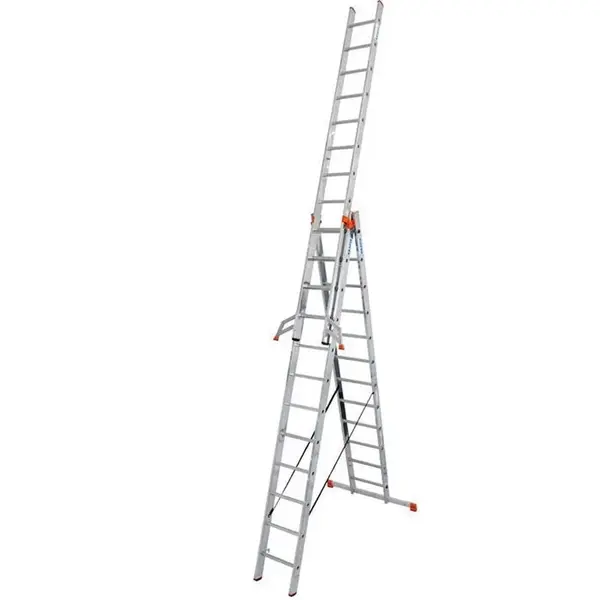 Scara multifunctionala din aluminiu Monto Tribilo, 3x12 trepte
