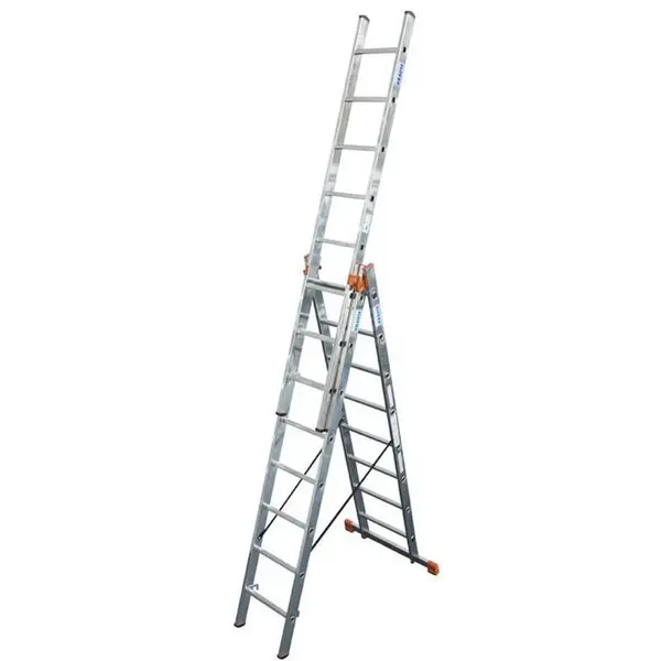 Scara multifunctionala din aluminiu Monto Tribilo, 3x9 trepte