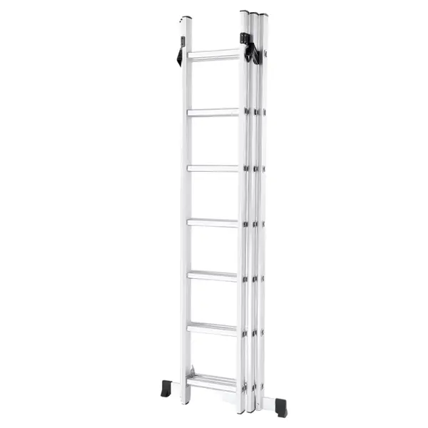 Scara profesionala din aluminiu,3 tronsoane 3 x 7 trepte