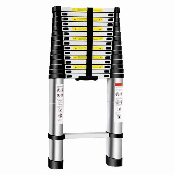 Scara telescopica din aluminiu MESTERINO TOOLS JL-101-6.2, 16 trepte, 6.2 metri, greutate maxima 150 kg