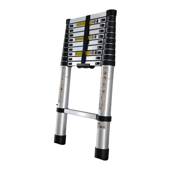 Scara telescopica din aluminiu MESTERINO TOOLS, MTJL-101-3.2, 3.2 metri, 11 trepte, greutate maxima suportata 150 kg