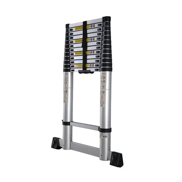 Scara telescopica din aluminiu MESTERINO TOOLS MTJL-101-5.0, 5 metri, 13 trepte, greutate maxima suportata 150 kg