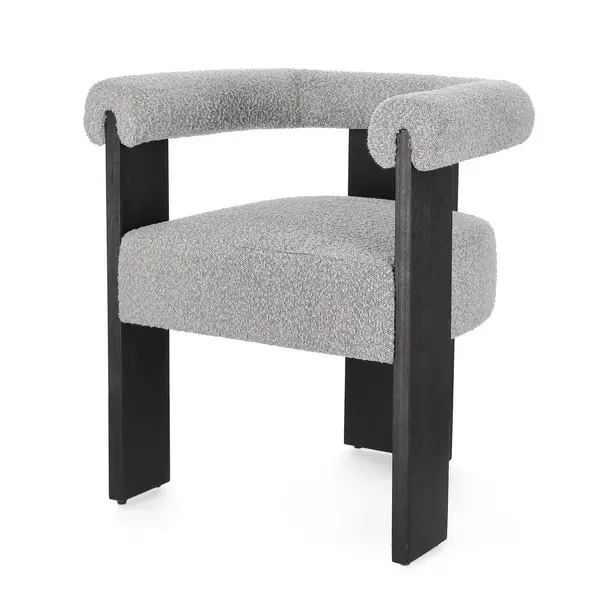 Scaun AGAPE BLACK - Grey