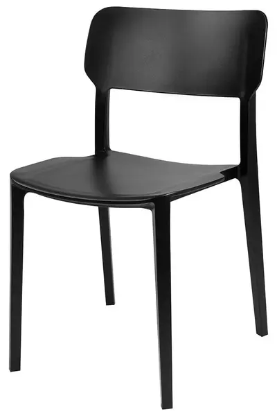 Scaun AGATA BLACK - Negru