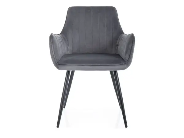 Scaun Apple velvet gri Blu14