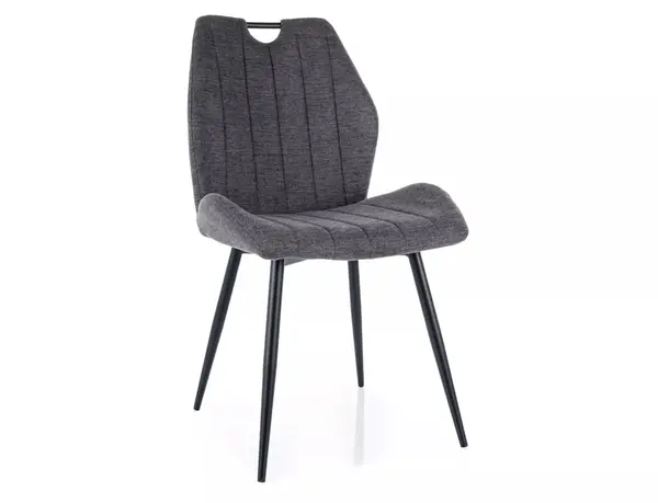 Scaun Arco gri inchis/negru Brego18