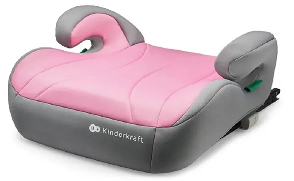 Scaun auto booster KinderKraft - I-Boost, i-Size, 135-150 cm, Pink