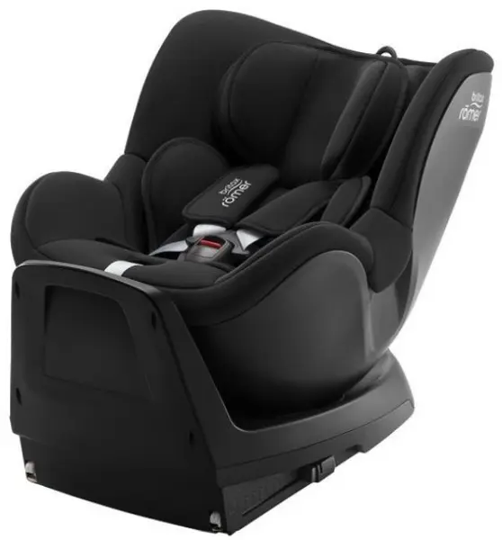 Scaun auto Britax Romer - Dualfix Plus, IsoFix, i-Size, 40-105 cm, Space Black