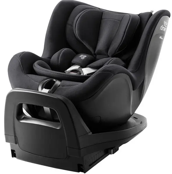 Scaun auto Britax Romer - Dualfix Pro, IsoFix, i-Size, 40-105 cm, Deep Black