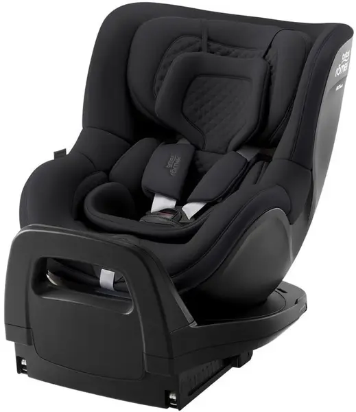 Scaun auto Britax Romer - Dualfix Pro M, IsoFix, i-Size, 61-105 cm, Onyx Black Lux