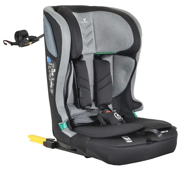 Scaun auto Cangaroo - iDrive, i-Size, IsoFix , 76-150 cm, Titanium-Grey