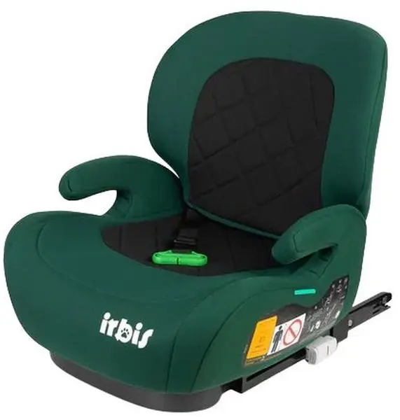 Scaun auto Caretero - Irbis, IsoFix, I-Size, 125-150 cm, smarald