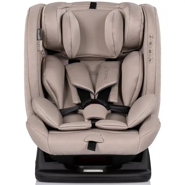Scaun auto Chipolino Aviato Tiramisu I-Size 40-150 cm, spatar reglabil, husa detasabila, perna moale