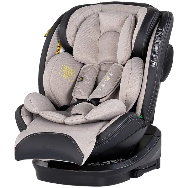 Scaun Auto Chipolino Hypnotic, Isofix, rotire 360, i-Size, 40-150cm, maro KID064358, la doar 739,00 lei