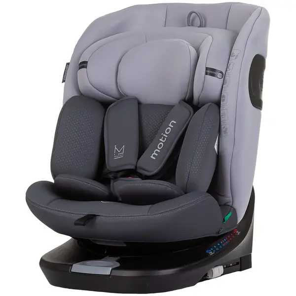 Scaun Auto Chipolino Motion, i-Size, Isofix, rotire 360, 40-150cm, gri KID058548, la doar 672,00 lei