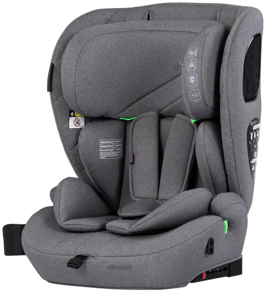 Scaun auto Chipolino - Tycoon ISO, IsoFix, i-Size, 76-150 cm, gri