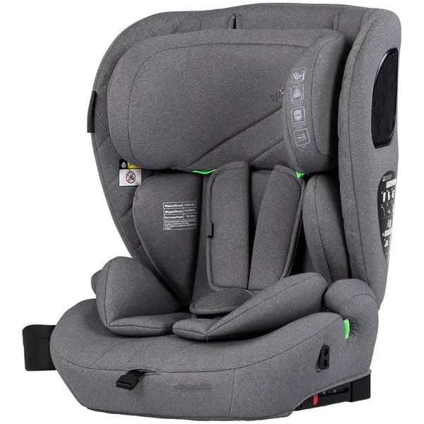 Scaun Auto Chipolino Tycoon, Isofix, i-Size, 76-150cm, gri KID000859, la doar 450,00 lei