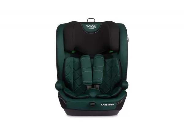 Scaun auto copii Caretero Vivo Emerald i-Size 76-150 cm,certificat R12903,tetiera reglabila,husa detasabila,centuri cu pernute moi,pernuta reductor inclusa