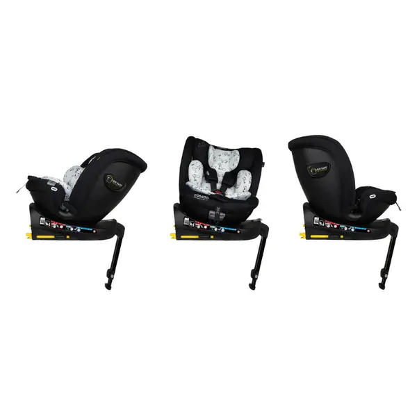 Scaun auto Cosatto Come and go 2 Foxed, I-Size, Testat ADAC, Rotatie 360, SIPS, Isofix, Tetiera reglabila