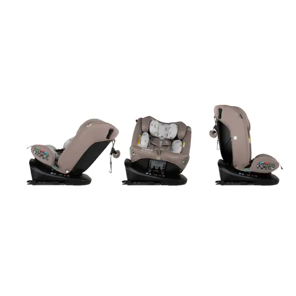 Scaun auto Cosatto Get Set Gro Lollop I-Size Rotativ 360, Certificare ADAC, Spatar si Tetiera reglabile, Husa detasabila, Isofix, TopTether, 40-150 cm