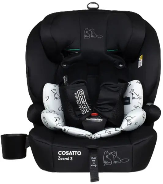 Scaun auto Cosatto - Zoomi 3, IsoFix, i-Size, 76-150 cm, Foxed