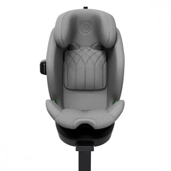 Scaun auto cu isofix Avionaut Stardust Airflow Grey, rotatie 360 grade, picior de sustinere, spatar reglabil