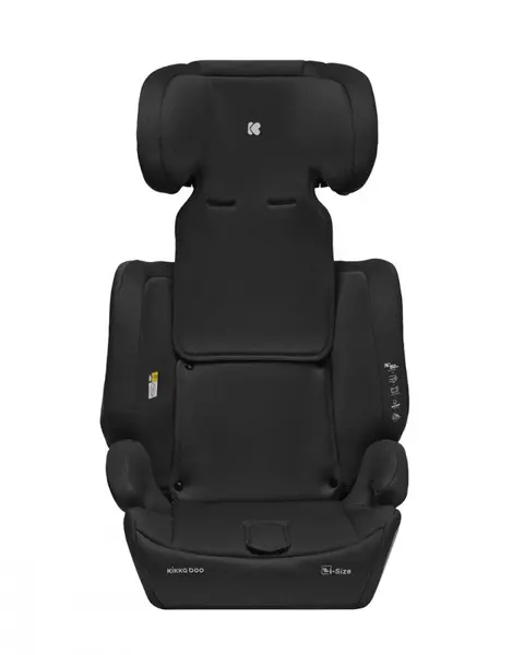 Scaun auto cu isofix KikkaBoo i-Bronn i-SIZE Negru 76-150 cm,omologat R129,conectori isofix telescopici cu sistem verificare instalare,tetiera reglabila in 5 pozitii,perna reductor moale,ghidaj multi centura,husa detasabila