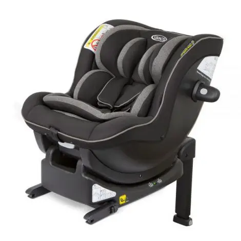 Scaun auto Graco Ascent i-Size Black + Baza Isofix