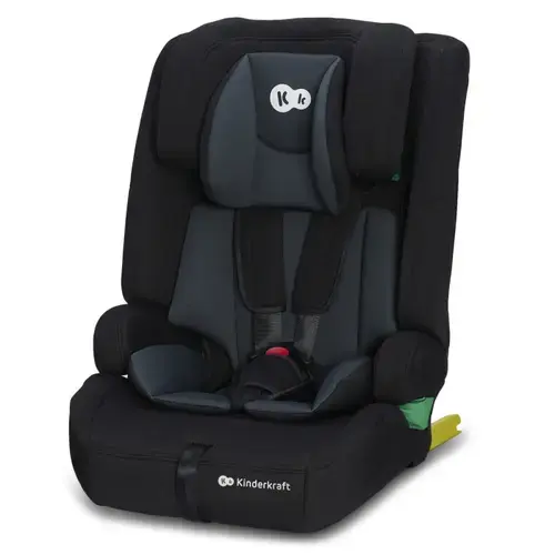 Scaun Auto I-size Kinderkraft Safety Fix 2, 76-150 Cm, maxim 36 kg, Negru