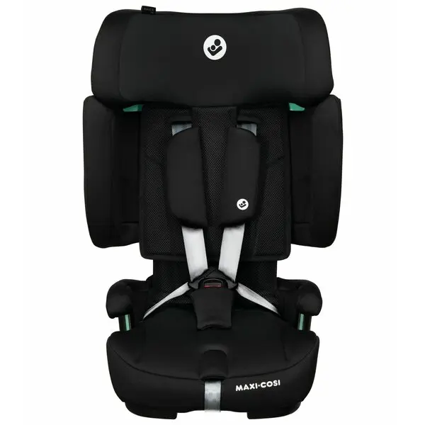 Scaun auto I-Size Maxi-Cosi Nomad XL Plus Authentic Black cu isofix, top tether, pliabil, protectie laterala, geanta de calatorie inclusa