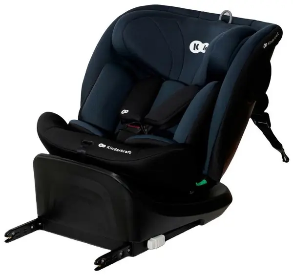 Scaun auto KinderKraft - I-Grow 360°, i-Size, IsoFix, 40-150 cm, Black