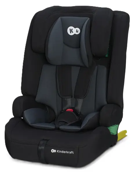 Scaun auto KinderKraft - Safety Fix 2, IsoFix, i-Size, 76-150 cm, Black