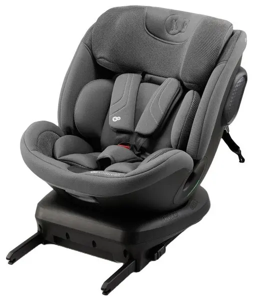 Scaun auto Kinderkraft - Xpedition 3, i-Size 360°, cu IsoFix, 40-150 cm, gri