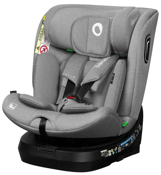 Scaun auto Lionelo - Brave, i-Size, IsoFix , 40-150 cm, Grey Stone