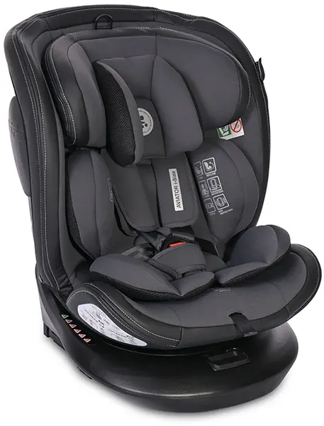 Scaun auto Lorelli - Aviator, i-Size, Isofix, 40-150 cm, Grey