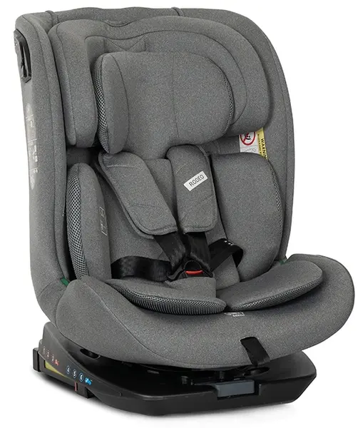 Scaun auto Lorelli - Rodeo, 360°, IsoFix, i-Size, 40-150 cm, Grey