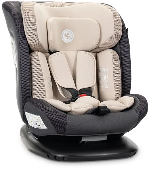 Scaun auto Lorelli - Sagitta, 360°, i-Size, 40-150 cm, Bej