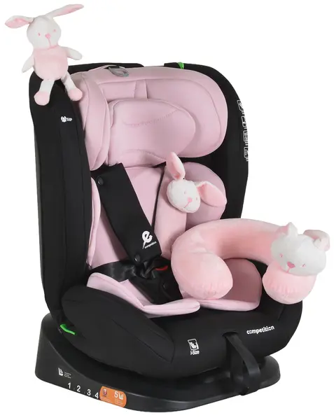 Scaun auto Moni - Competition, i-Size, 40-150 cm, Baby Pink