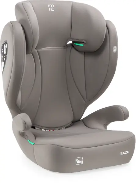 Scaun auto Moni - Race, i-Size, 100-150 cm, Cool Beige