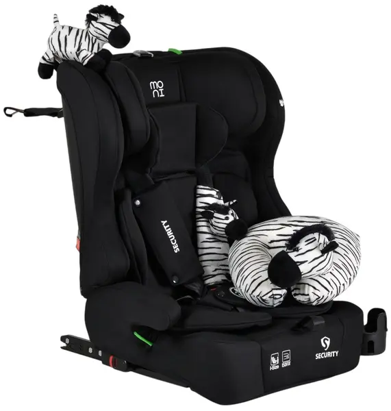 Scaun auto Moni - Security, IsoFix, i-Size, 76-150 cm, Midnight-black