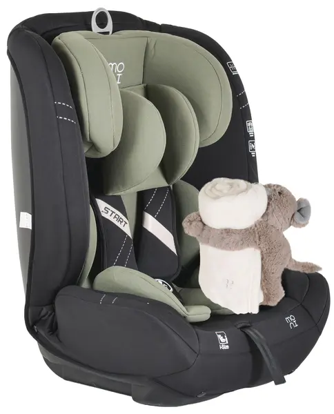 Scaun auto Moni - Start, i-Size, 76-150 cm, verde+ cadou