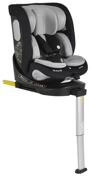 Scaun auto Moni - Strike, i-Size, IsoFix, 360°, 40-150 cm, Dark grey