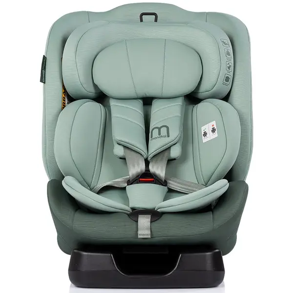 Scaun auto pentru copii Chipolino Mondial Matcha 40-150 cm I-Size cu spatar reglabil