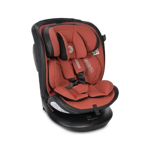 Scaun auto pentru copii Lorelli Aviator Ginger, Isofix, i-Size, 0 Luni-12 Ani, 40-150 cm, certificat R129, baza rotativa 360 grade, reglabil, sistem protectie impact lateral, sistem antibasculare